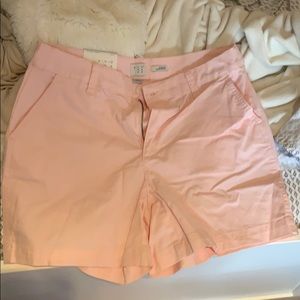 Light Pink chino shorts
